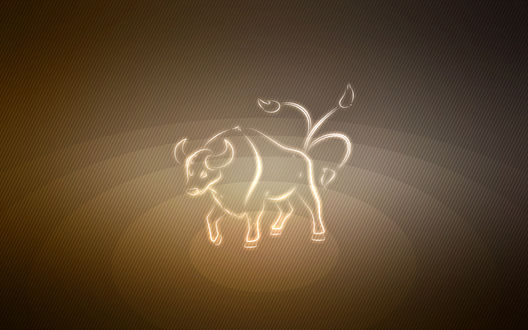 Обои на рабочий стол Tauros / Таурос из аниме Pokemon / Покемон, by Senzune