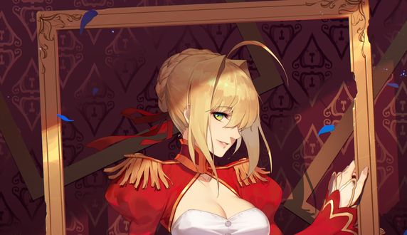 Обои на рабочий стол Saber / Сэйбер из аниме и игры Fate / Grand Order / Судьба / Великий приказ
