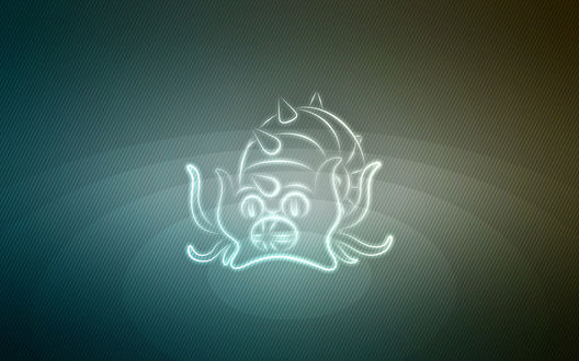Обои на рабочий стол Omastar / Омастар из аниме Pokemon / Покемон, by Senzune
