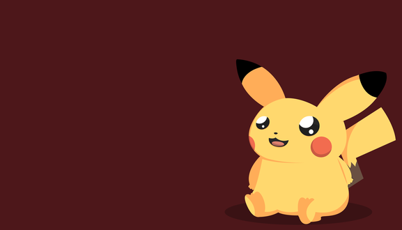 Обои на рабочий стол Pikachu / Пикачу из аниме Pokemon / Покемон, by 0l-Fox-l0