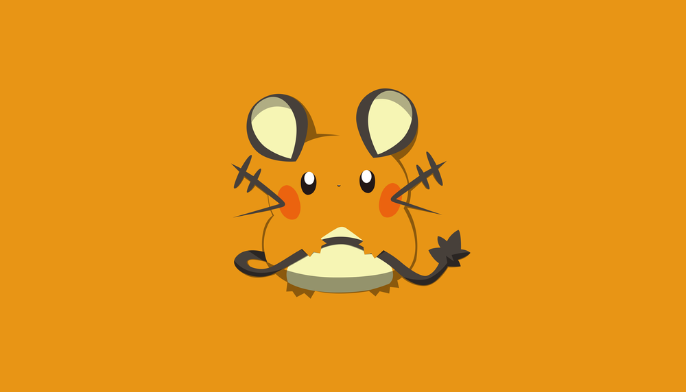Обои для рабочего стола Dedenne / Деденнэ из аниме Pokemon / Покемон, by 0l-Fox-l0