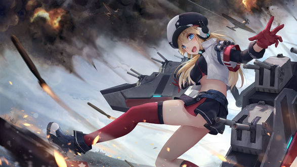 Обои на рабочий стол Персонаж из аниме Kantai Collection: KanColle / Флотская коллекция, by jaychau