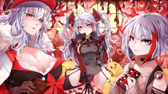 Обои на рабочий стол Персонажи из игры Azur Lane, by Invidiata