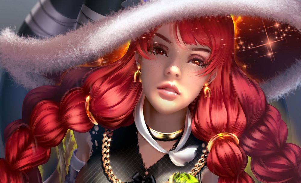 Обои для рабочего стола Ирэн Белсерион / Fairy Tail, by bear-witch