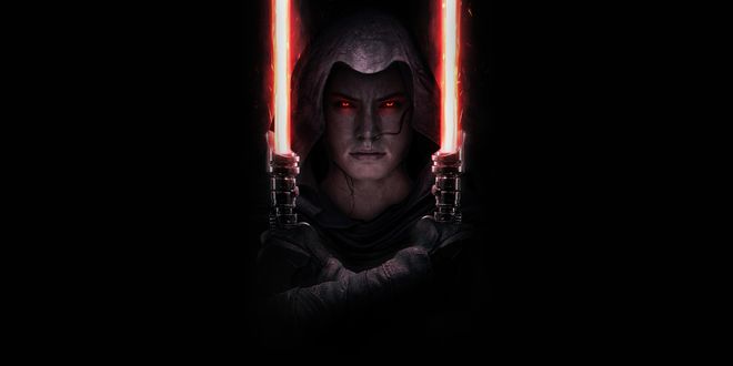Обои на рабочий стол Темная Rey / Рей из фильма Star Wars / Звездные Войны