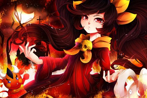 Обои на рабочий стол Ashley / Эшли из игры WarioWare: Touched, by Invidiata