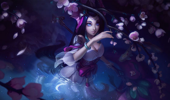 Обои на рабочий стол Nami / Нами из игры League of Legends / Лига Легенд