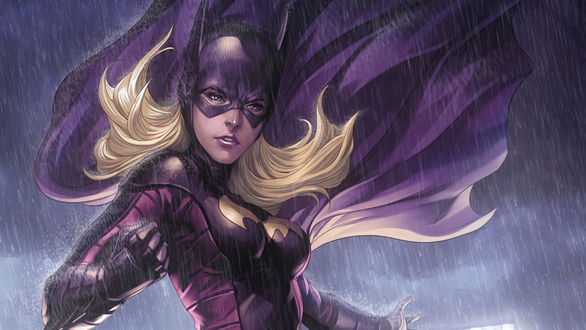 Обои на рабочий стол Batgirl-Barbara Gordon / Бэтгерл-Барбара Гордон из комиксов компании Марвел / Marvel, by Artgerm