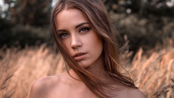 Обои на рабочий стол Модель Ксения Кокорева, фотограф Юрий Лямин