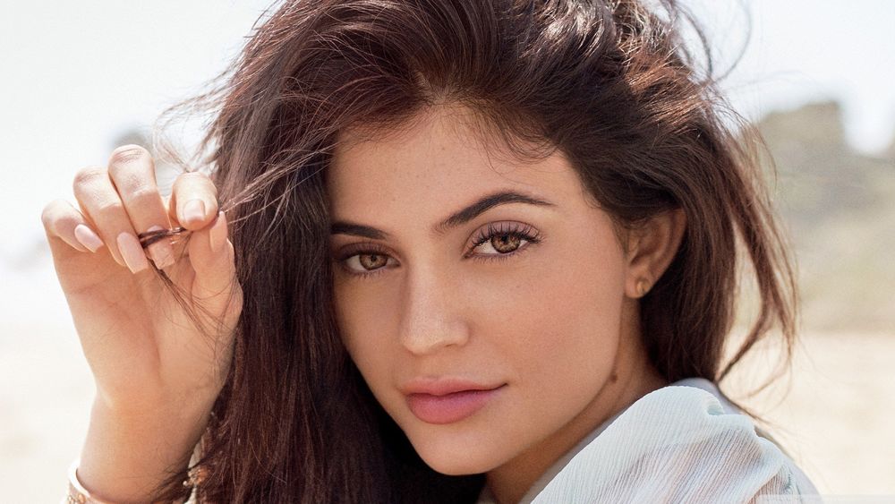 Обои для рабочего стола Модель Kylie Jenner