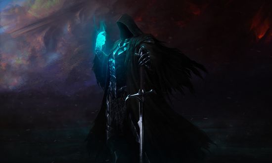 Обои на рабочий стол Nazgul / Назгул из кинотрилогии The Lord of the Rings / Властелин колец, by BoP Art