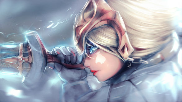 Обои на рабочий стол Saber / Сэйбер из аниме Fate / stay night / Судьба / Ночь схватки, by gynryo