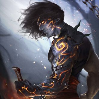 Обои на рабочий стол Темный Принц / Dark Prince из игры Prince Of Persia / Принц Персси