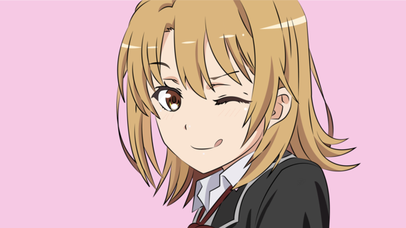Обои на рабочий стол Iroha Isshiki / Ироха Ишики из аниме Yahari Ore no Seishun Love Comedy wa Machigatteiru. Zoku / Как и ожидалось, моя школьная романтическая жизнь не удалась 2, by Heroxyz