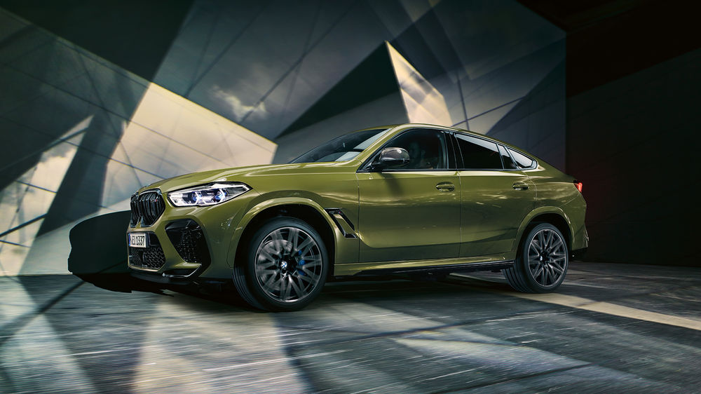 Обои для рабочего стола Немецкий производитель авто BMW AG представил новый BMW X6 M Competition (F96), 2019 года