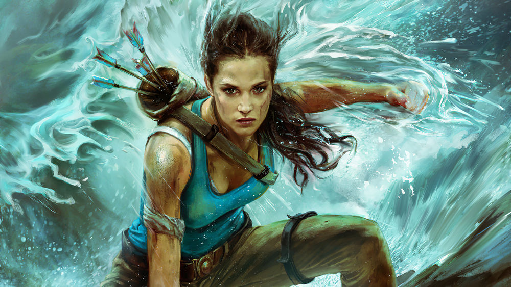 Обои для рабочего стола Lara Croft / Лара Крофт из игры Tomb Raider / Расхитительница гробниц