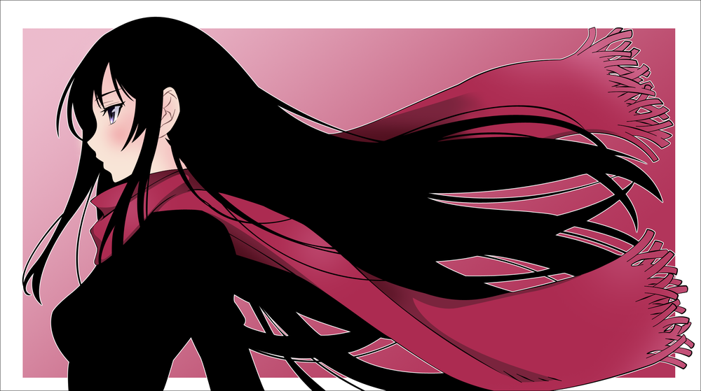 Обои для рабочего стола Sayuki Kuroda / Саюки Курода из аниме Shoujo-tachi wa Kouya wo MezasuДевушки, покоряющие новые горизонты, by Coccineus