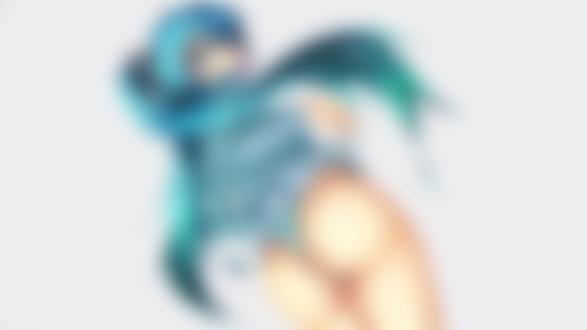 Обои для рабочего стола Vocaloid Miku Hatsune / Вокалоид Мику Хацунэ, by martsmoke