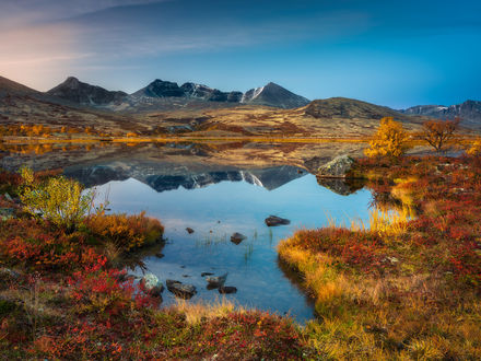 Обои на рабочий стол Ringerike, Norway / Рингерик, Норвегия. Фотограф Ole Henrik Skjelstad