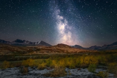 Обои на рабочий стол Rondane National Park / Национальный парк, Norway / Рондане, Норвегия. Фотограф Ole Henrik Skjelstad