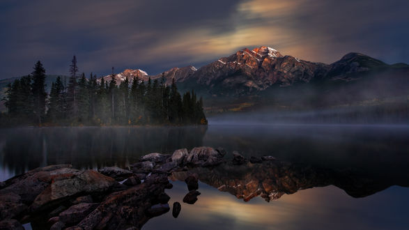 Обои на рабочий стол Jasper National Park / Национальный парк Джаспер, by Perry Hoag