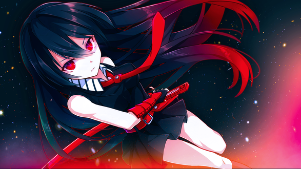 Обои на рабочий стол Akame / Акамэ из аниме Akame ga Kill!/Убийца Акамэ, by Tiago81584