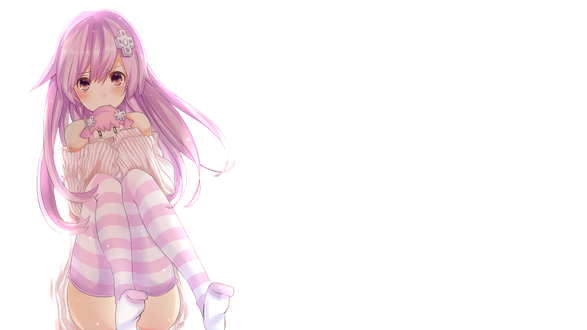 Обои на рабочий стол Neptune / Нептун из аниме Choujigen Game Neptune The Animation / Альтернативная игра богов, by ANIMEWALLPAPERS247