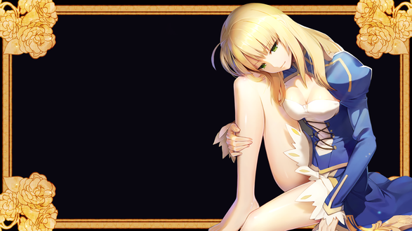 Обои на рабочий стол Saber / Сэйбер из аниме Fate / Zero / Судьба / Начало, by BiohazardJoe