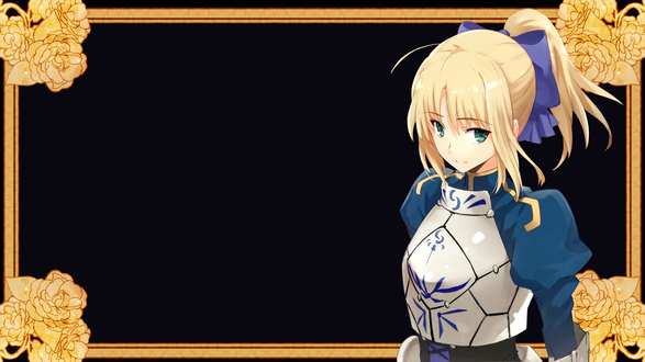 Обои на рабочий стол Saber / Сэйбер из аниме Fate / Zero / Судьба / Начало, by BiohazardJoe