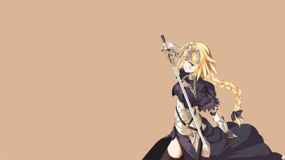 Обои на рабочий стол Ruler / Рулер из аниме Fate / Apocrypha / Судьба / Апокриф, by noerulb