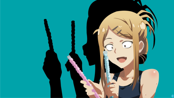 Обои на рабочий стол Saya Endou / Сая Эндо из аниме Dagashi Kashi / Магазинчик сладостей, by noerulb