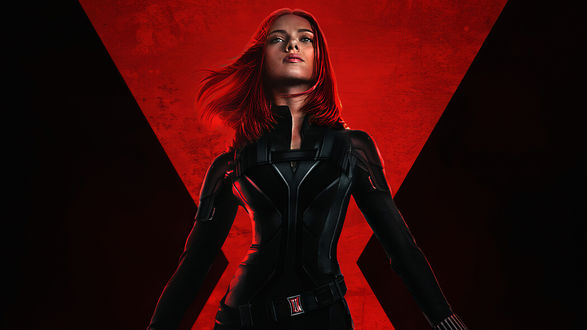 Обои на рабочий стол Scarlett Johansson / Скарлетт Йоханссон в роли Black Widow / Черной Вдовы 2020