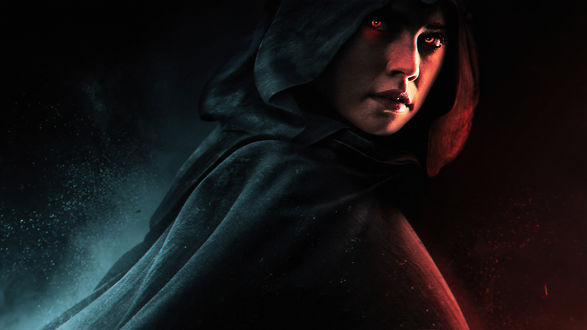Обои на рабочий стол Темная Rey / Рей из фильма Star Wars: The Rise of Skywalker / Звездные войны: Скайуокер. Восход