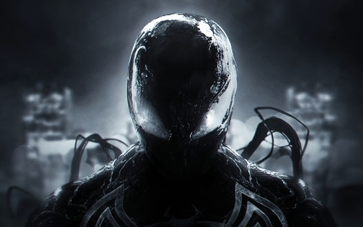 Обои на рабочий стол Venom / Веном из фильма Spider Man / Человек-паук, by  Mizuri, обои для рабочего стола, скачать обои, обои бесплатно