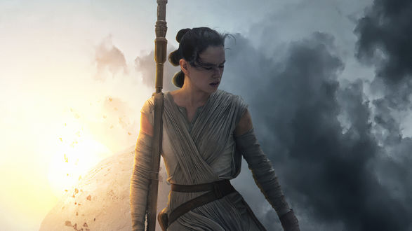 Обои на рабочий стол Rey / Рей из фильма Star Wars: The Rise of Skywalker / Звездные войны: Скайуокер. Восход, by Mizuri