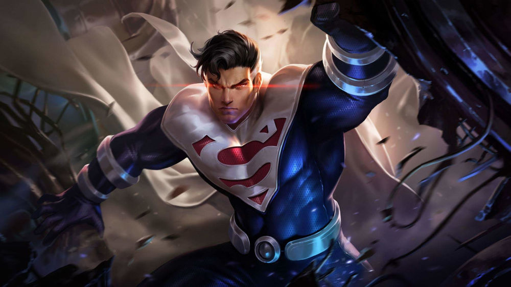 Обои для рабочего стола Superman / Супермен из комиксов издательства DC Comics, by odnilrac