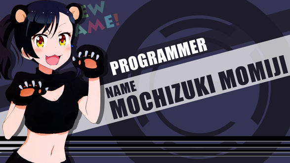 Обои на рабочий стол Tsubame Narumi / Цубамэ Наруми из аниме New Game!/Новая игра! 2, by FiRaFi