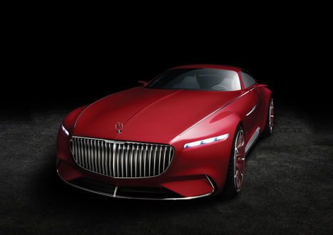 Обои на рабочий стол Концептуальный автомобиль люкс-класса Mercedes-Maybach Vision 6