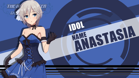 Обои на рабочий стол Anastasia / Анастасия из аниме The iDOLM@STER Cinderella Girls / Идолмастер: Девушки-золушки, by FiRaFi