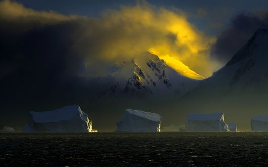 Обои на рабочий стол Spirit of Antarctica / Дух Антарктики, фотограф HITTHEROAD