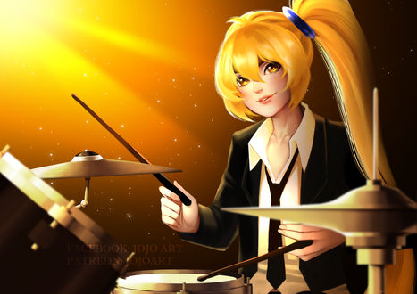 Обои на рабочий стол Vocaloid Akita Neru / Вокалоид Акита Неру, by JojoPloy