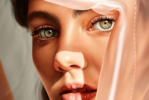 Обои на рабочий стол Модель Амелия Задро / Amelia Zadro, by Jinsung Lim