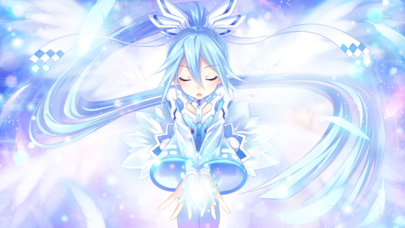 Обои на рабочий стол Персонаж из игры Hyperdimension Neptunia, by Nowarin