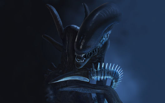 Обои на рабочий стол Alien / Чужой из одноименного фильма, by Thomas Bldck