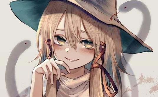 Обои на рабочий стол Moriya Suwako / Сувако Мория - персонаж из серии компьютерных игр Touhou Project / Проект «Восток»