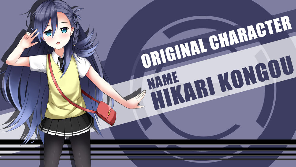 Обои для рабочего стола Hikari Kongou / Хикари Конго из аниме Himouto! Umaru-chan R / Двуличная сестренка Умару! 2? by FiRaFi
