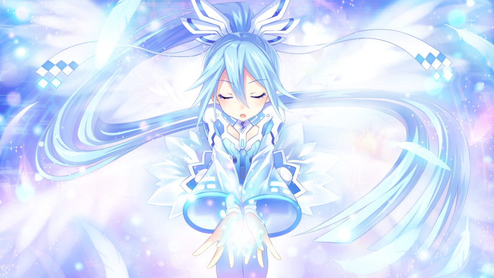 Обои для рабочего стола Персонаж из игры Hyperdimension Neptunia, by Nowarin