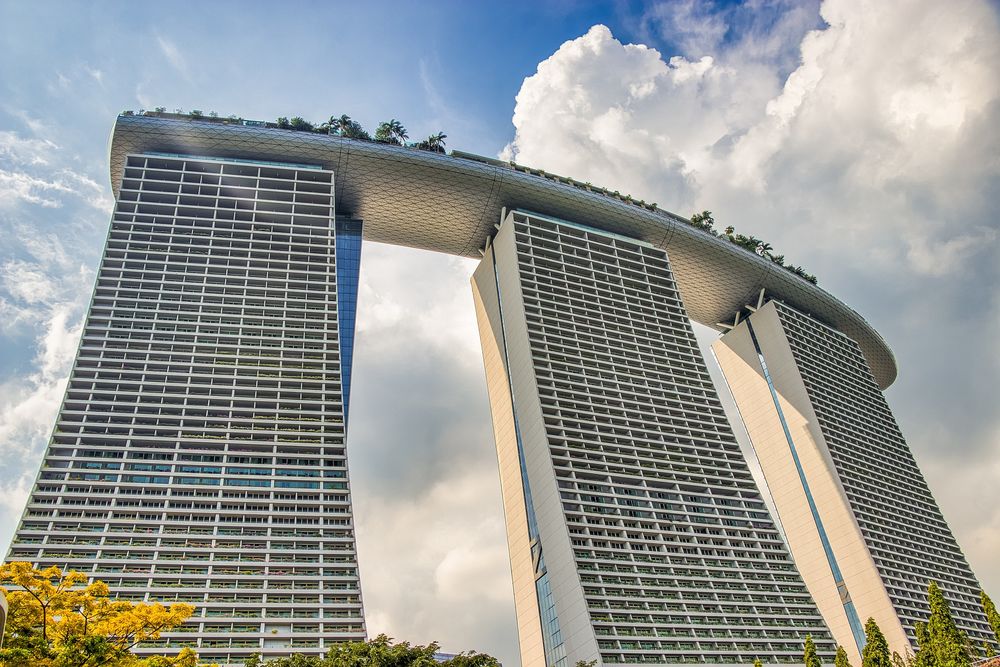 Обои для рабочего стола Сингапур, Тайланд здание отеля, by Andrzej