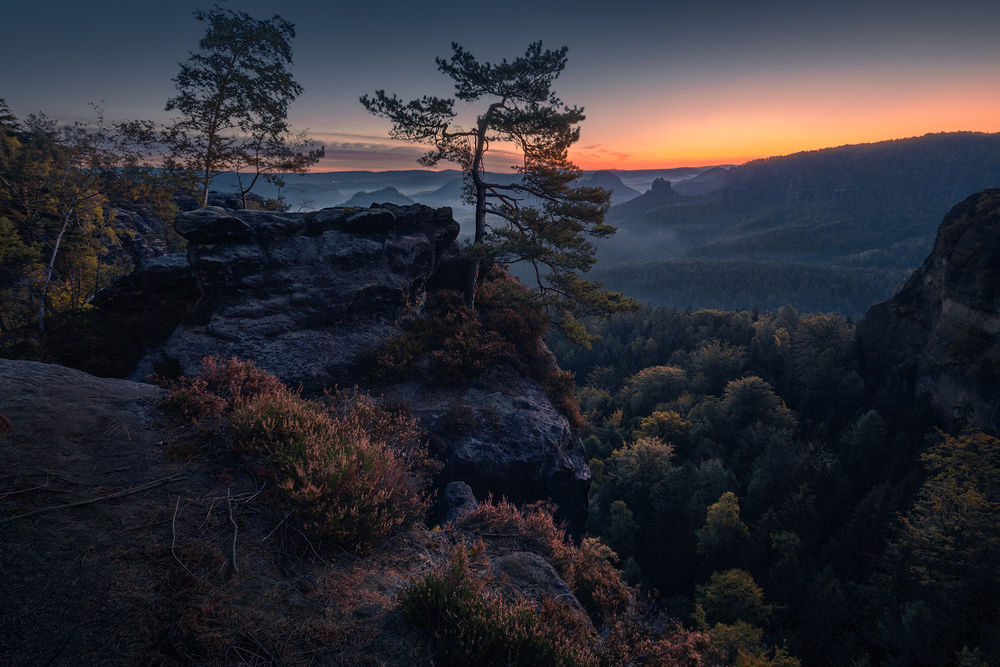 Обои для рабочего стола Saxon Switzerland / Саксонская Швейцария, фотограф Christian S