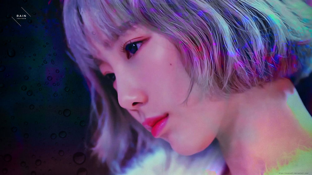 Обои для рабочего стола Южнокорейская певица Kim Tae Yeon / Ким Тэ Ен, by Rizzie23